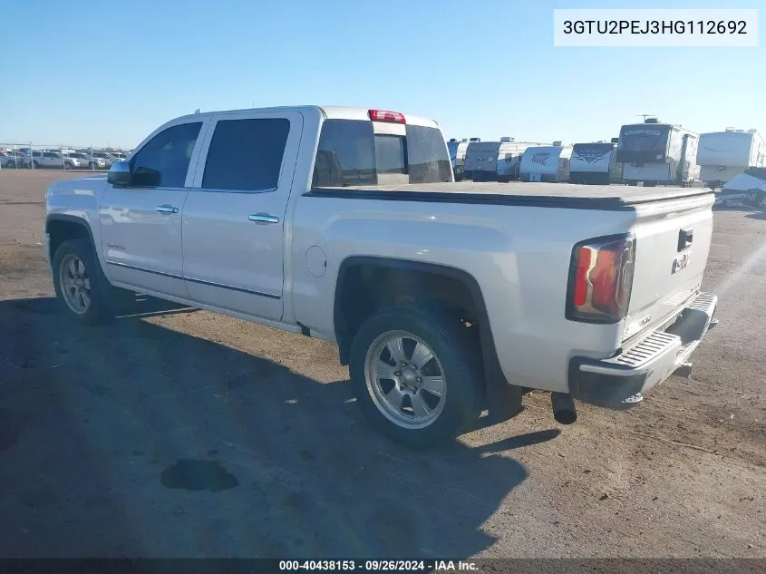 3GTU2PEJ3HG112692 2017 GMC Sierra K1500 Denali