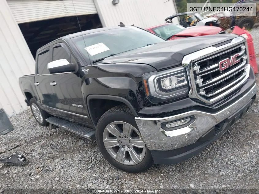 2017 GMC Sierra K1500 Slt VIN: 3GTU2NEC4HG470244 Lot: 40438271