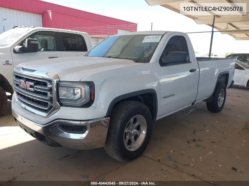 1GTN1LEC4HZ905078 2017 GMC Sierra 1500