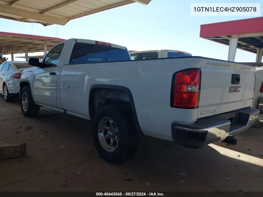 1GTN1LEC4HZ905078 2017 GMC Sierra 1500