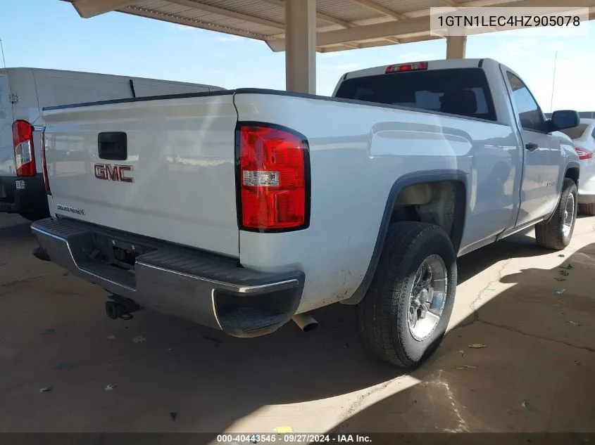 1GTN1LEC4HZ905078 2017 GMC Sierra 1500