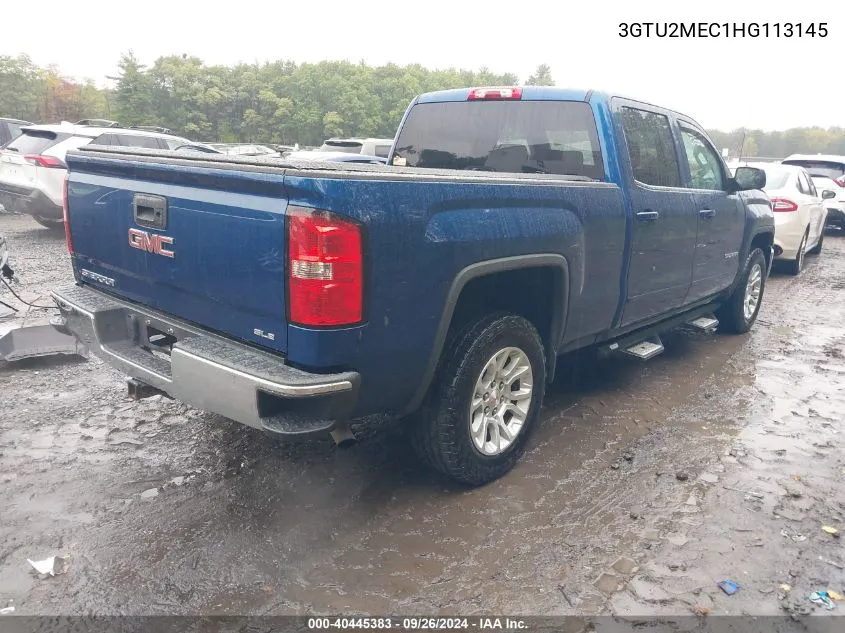 3GTU2MEC1HG113145 2017 GMC Sierra 1500 Sle