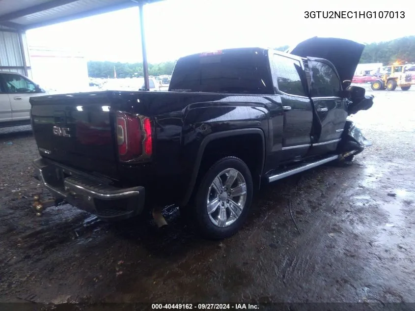 3GTU2NEC1HG107013 2017 GMC Sierra 1500 Slt