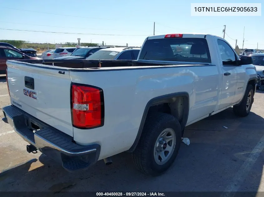 1GTN1LEC6HZ905633 2017 GMC Sierra 1500