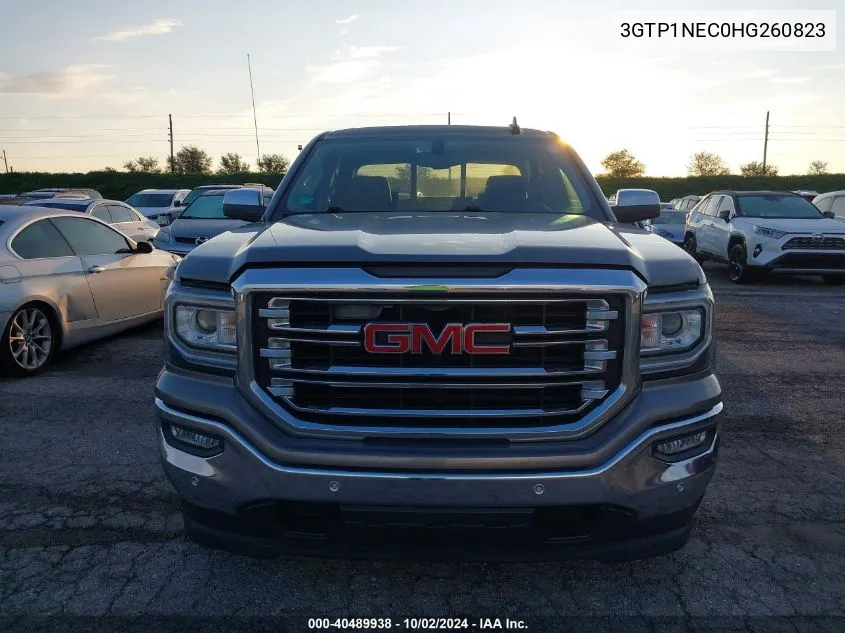 2017 GMC Sierra 1500 Slt VIN: 3GTP1NEC0HG260823 Lot: 40489938