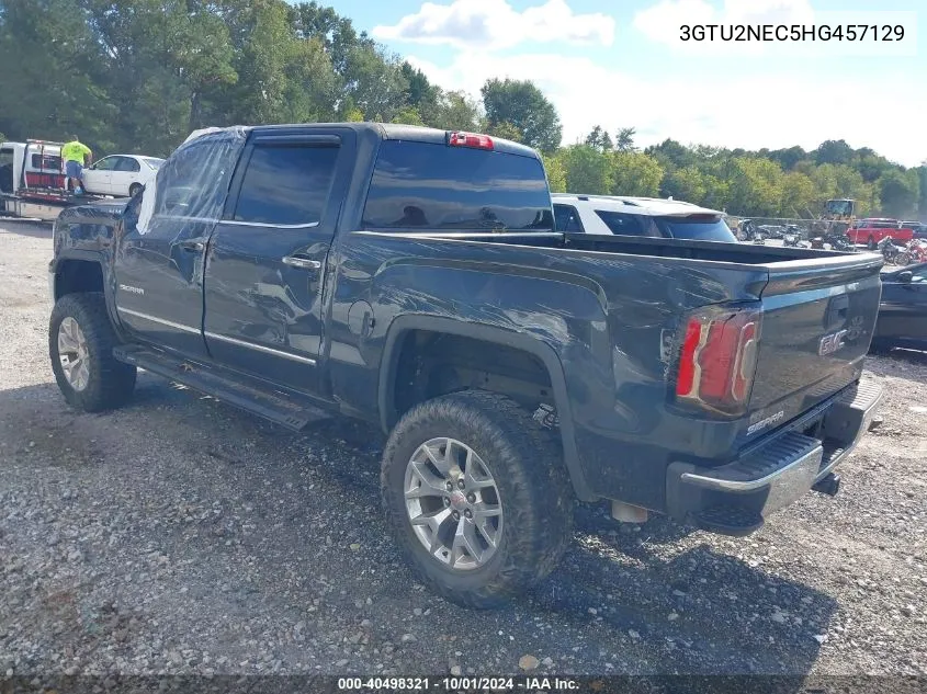 2017 GMC Sierra 1500 Slt VIN: 3GTU2NEC5HG457129 Lot: 40498321