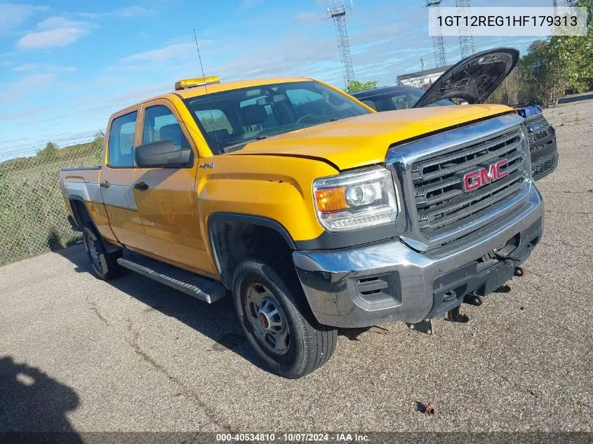 2017 GMC Sierra K2500 Heavy Duty VIN: 1GT12REG1HF179313 Lot: 40534810