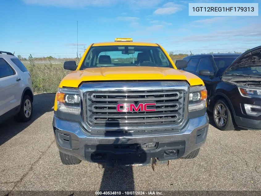 2017 GMC Sierra K2500 Heavy Duty VIN: 1GT12REG1HF179313 Lot: 40534810