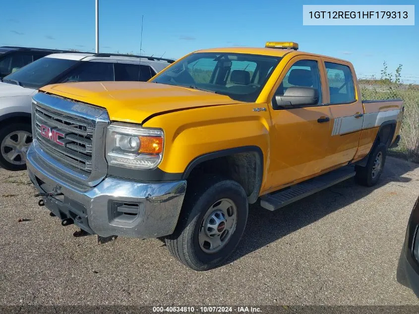 2017 GMC Sierra K2500 Heavy Duty VIN: 1GT12REG1HF179313 Lot: 40534810