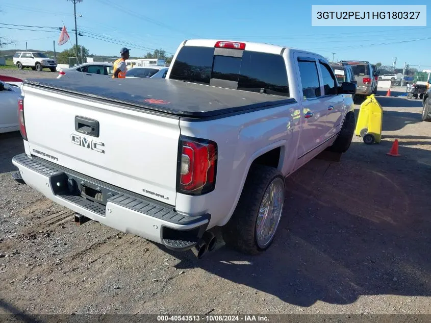 2017 GMC Sierra 1500 Denali VIN: 3GTU2PEJ1HG180327 Lot: 40543513