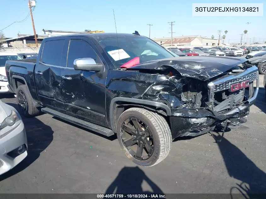 2017 GMC Sierra 1500 Denali VIN: 3GTU2PEJXHG134821 Lot: 40571759