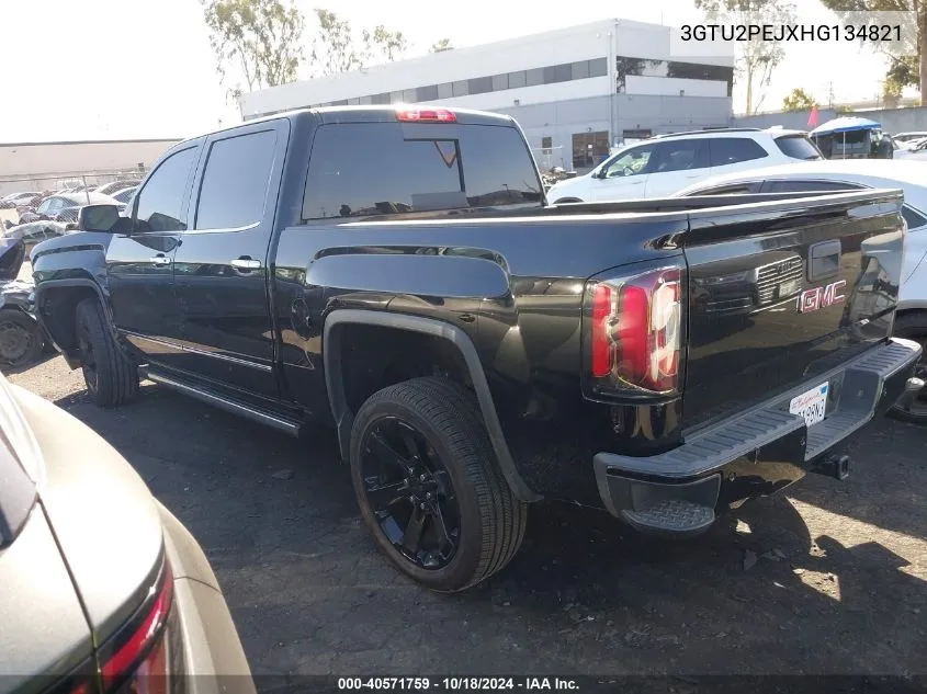 2017 GMC Sierra 1500 Denali VIN: 3GTU2PEJXHG134821 Lot: 40571759