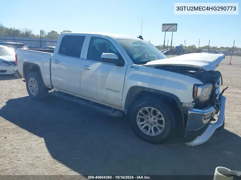 2017 GMC Sierra 1500 Sle VIN: 3GTU2MEC4HG290773 Lot: 40604360