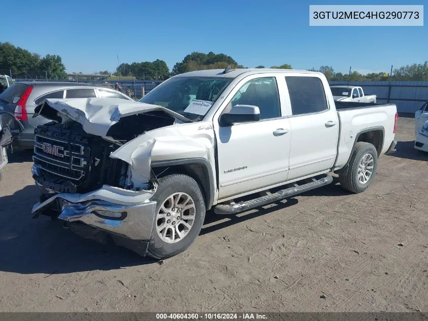 2017 GMC Sierra 1500 Sle VIN: 3GTU2MEC4HG290773 Lot: 40604360