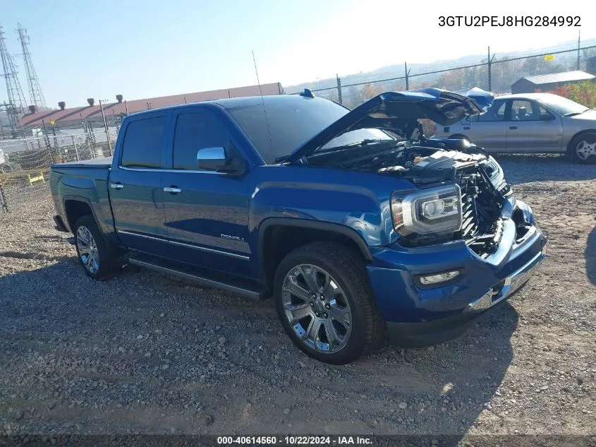 2017 GMC Sierra 1500 Denali VIN: 3GTU2PEJ8HG284992 Lot: 40614560