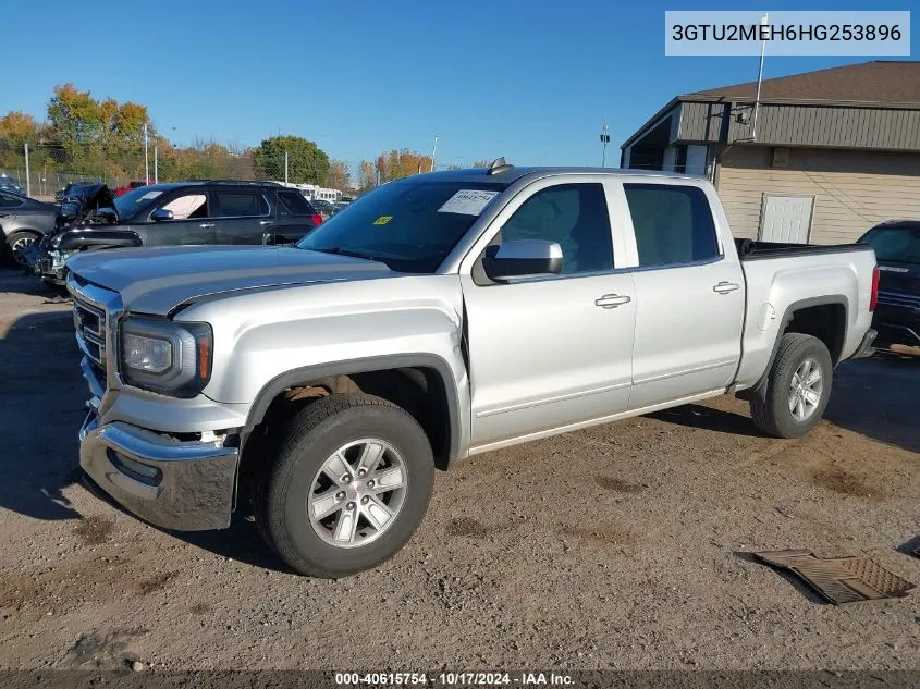 2017 GMC Sierra 1500 Sle VIN: 3GTU2MEH6HG253896 Lot: 40615754