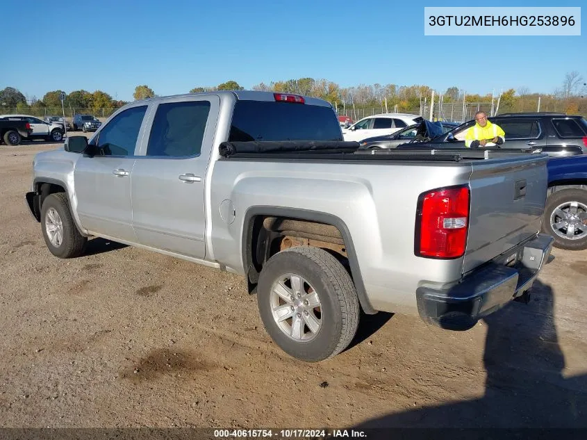 2017 GMC Sierra 1500 Sle VIN: 3GTU2MEH6HG253896 Lot: 40615754