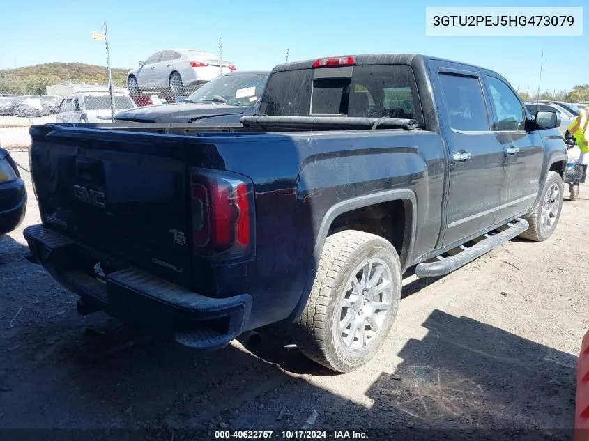 2017 GMC Sierra 1500 Denali VIN: 3GTU2PEJ5HG473079 Lot: 40622757