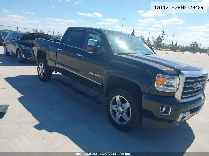 1GT12TEG8HF129439 2017 GMC Sierra 2500Hd Slt