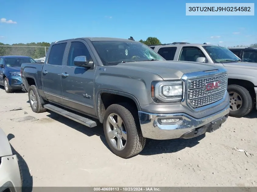 2017 GMC Sierra 1500 Slt VIN: 3GTU2NEJ9HG254582 Lot: 40659113