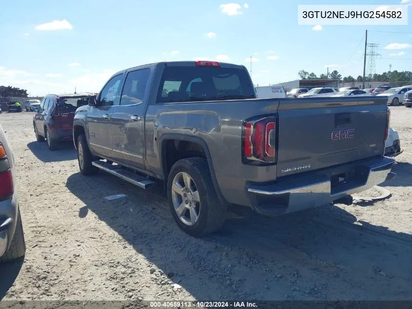 2017 GMC Sierra 1500 Slt VIN: 3GTU2NEJ9HG254582 Lot: 40659113