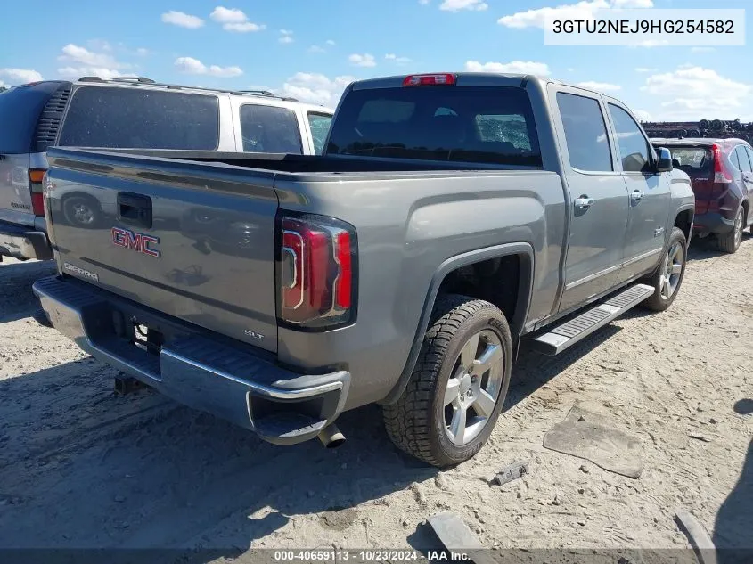 2017 GMC Sierra 1500 Slt VIN: 3GTU2NEJ9HG254582 Lot: 40659113