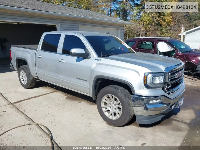 2017 GMC Sierra 1500 Sle VIN: 3GTU2MECXHG498124 Lot: 40665137