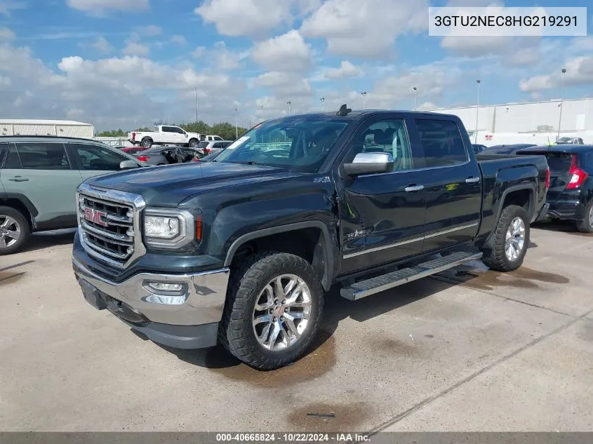 3GTU2NEC8HG219291 2017 GMC Sierra 1500 Slt