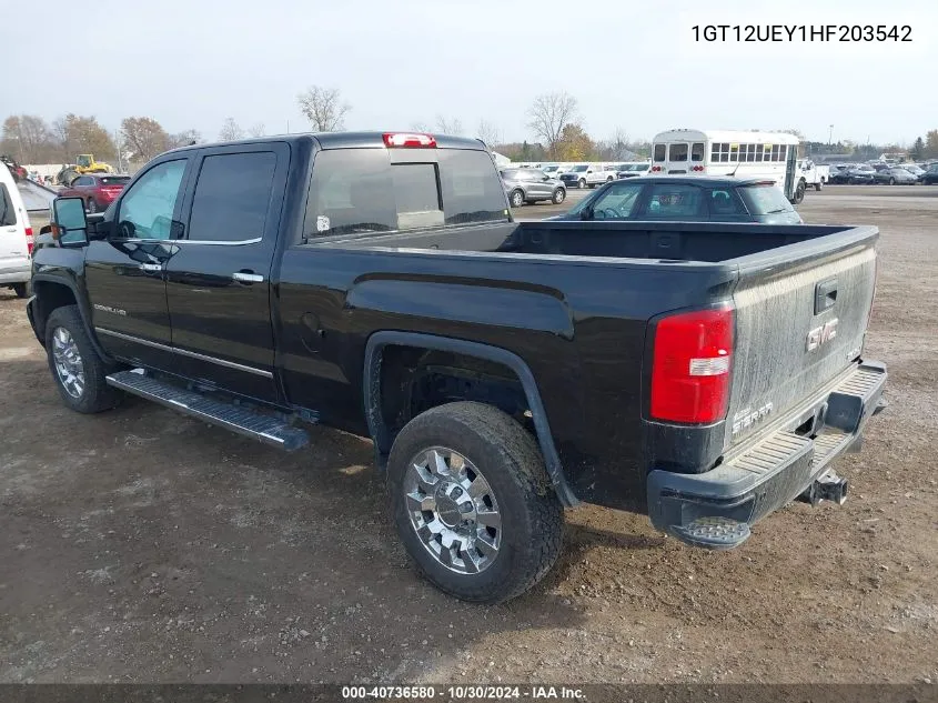 1GT12UEY1HF203542 2017 GMC Sierra 2500Hd Denali