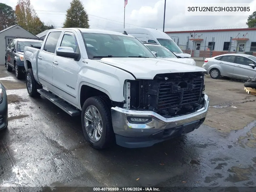 2017 GMC Sierra 1500 Slt VIN: 3GTU2NEC3HG337085 Lot: 40795959