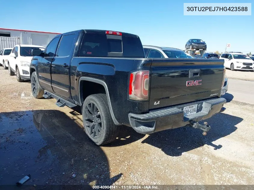 2017 GMC Sierra 1500 Denali VIN: 3GTU2PEJ7HG423588 Lot: 40904141