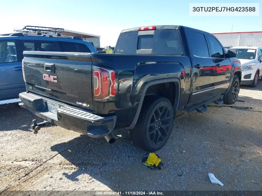 2017 GMC Sierra 1500 Denali VIN: 3GTU2PEJ7HG423588 Lot: 40904141