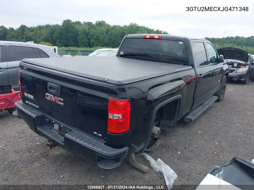 2018 GMC Sierra 1500 VIN: 3GTU2MECXJG471348 Lot: 12056927