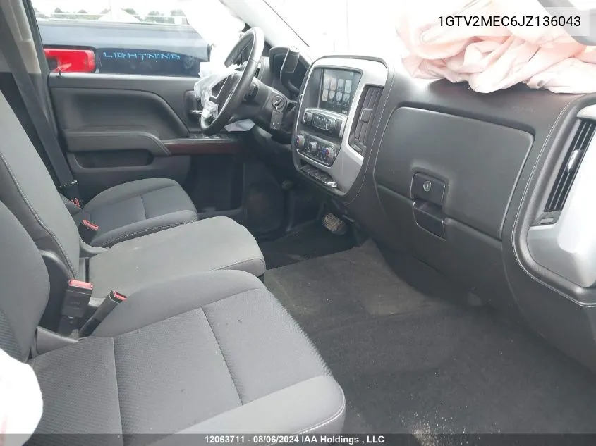 1GTV2MEC6JZ136043 2018 GMC Sierra 1500