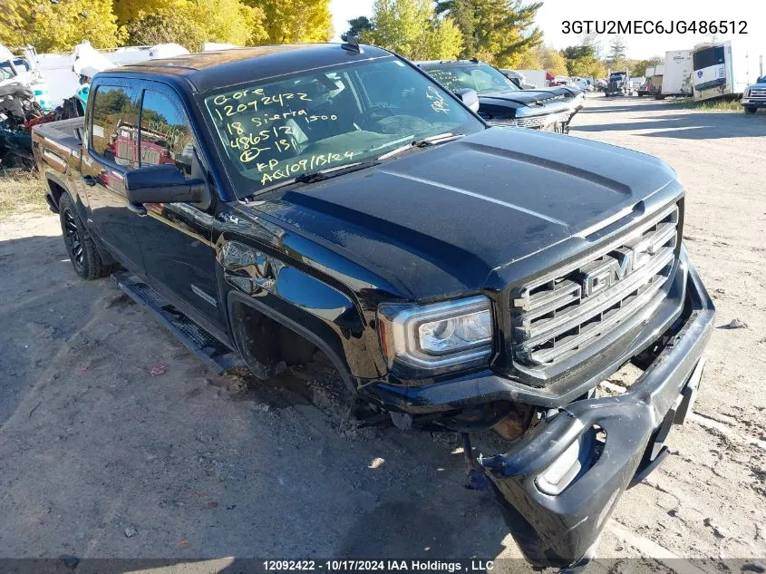 3GTU2MEC6JG486512 2018 GMC Sierra 1500