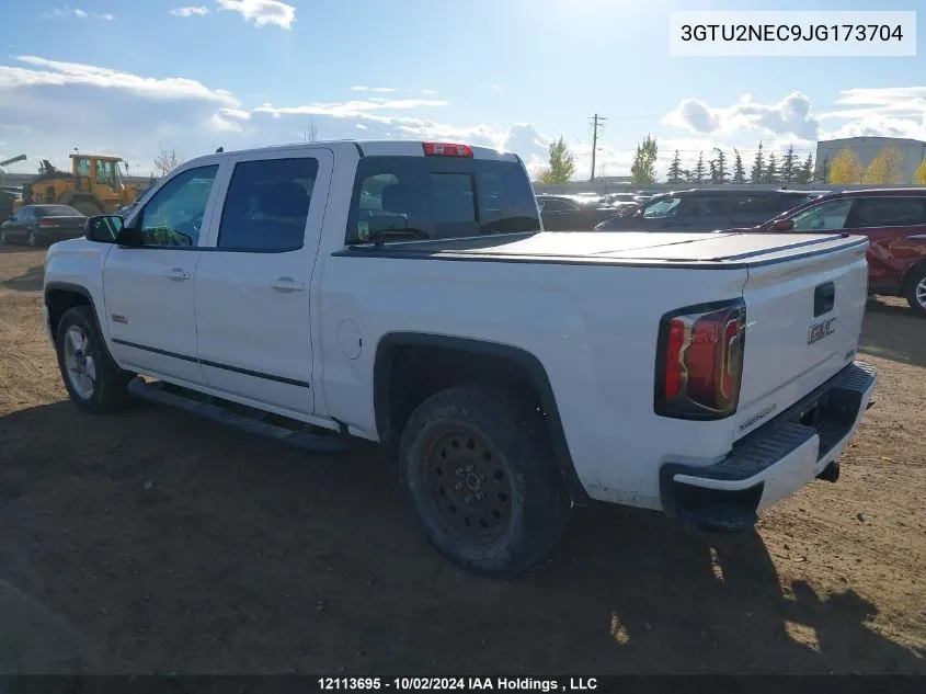 2018 GMC Sierra 1500 VIN: 3GTU2NEC9JG173704 Lot: 12113695