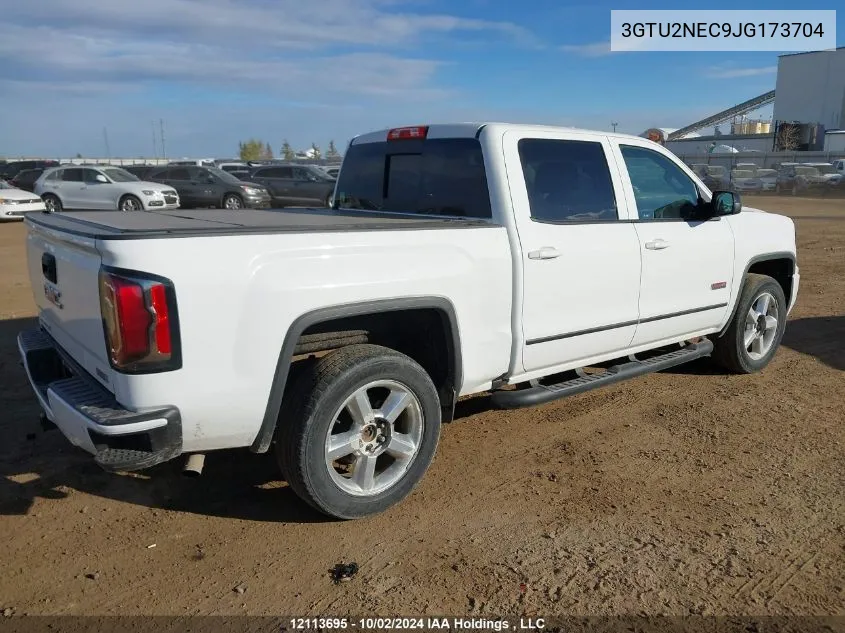 2018 GMC Sierra 1500 VIN: 3GTU2NEC9JG173704 Lot: 12113695