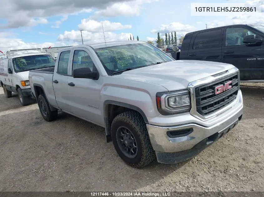 1GTR1LEH5JZ259861 2018 GMC Sierra 1500