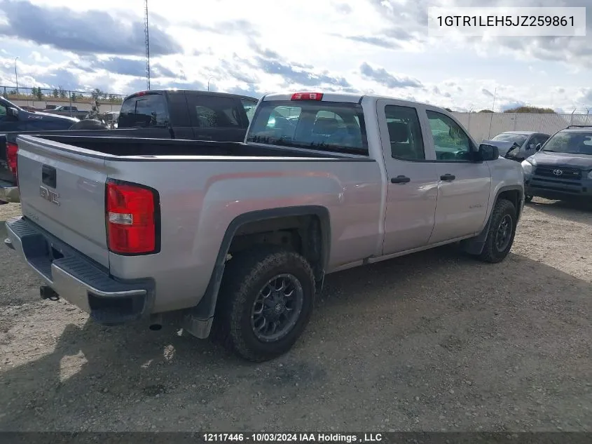 1GTR1LEH5JZ259861 2018 GMC Sierra 1500