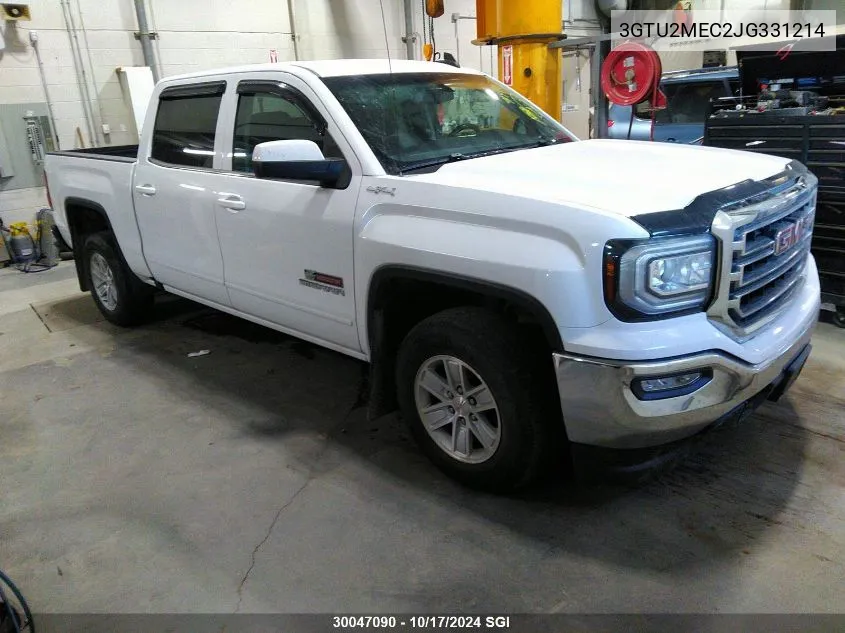 3GTU2MEC2JG331214 2018 GMC Sierra K1500 Sle