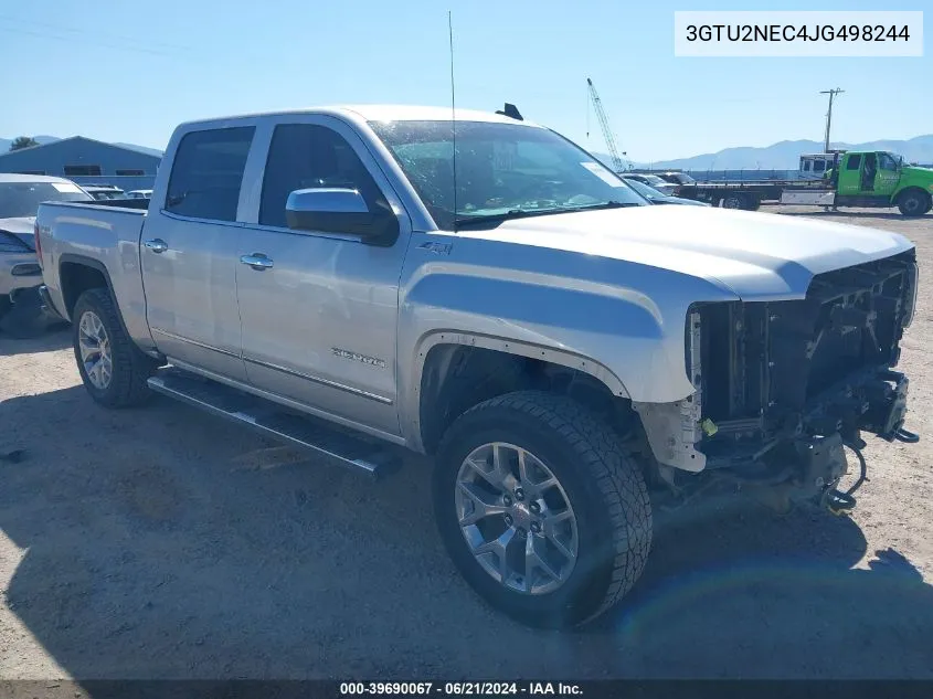 3GTU2NEC4JG498244 2018 GMC Sierra 1500 Slt