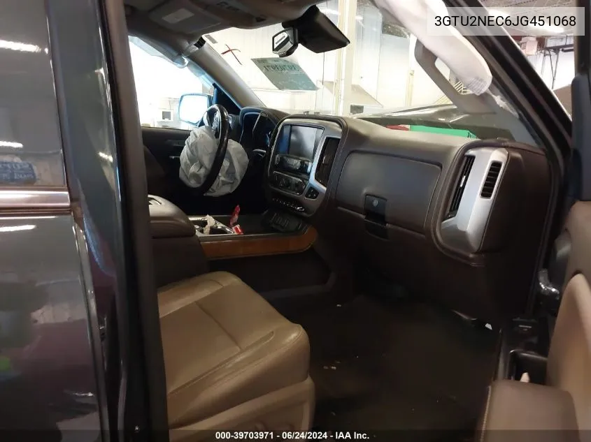 3GTU2NEC6JG451068 2018 GMC Sierra 1500 Slt