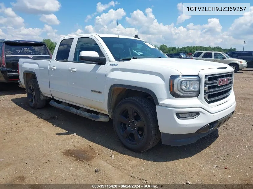 2018 GMC Sierra 1500 VIN: 1GTV2LEH9JZ369257 Lot: 39715420