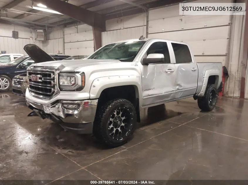 3GTU2MEC9JG612569 2018 GMC Sierra 1500 Sle