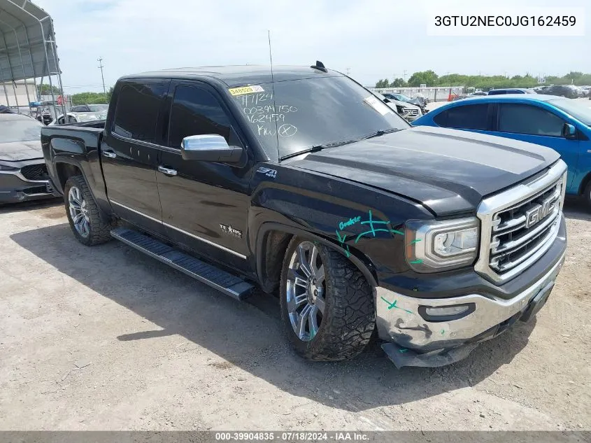 2018 GMC Sierra 1500 Slt VIN: 3GTU2NEC0JG162459 Lot: 39904835