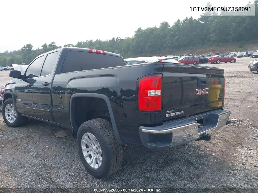 1GTV2MEC9JZ358091 2018 GMC Sierra 1500 Sle