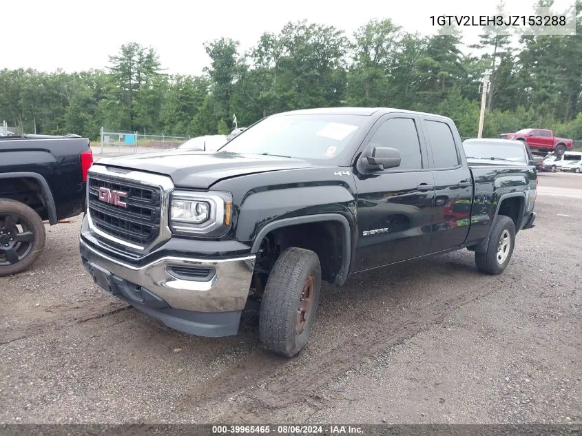 2018 GMC Sierra 1500 VIN: 1GTV2LEH3JZ153288 Lot: 39965465