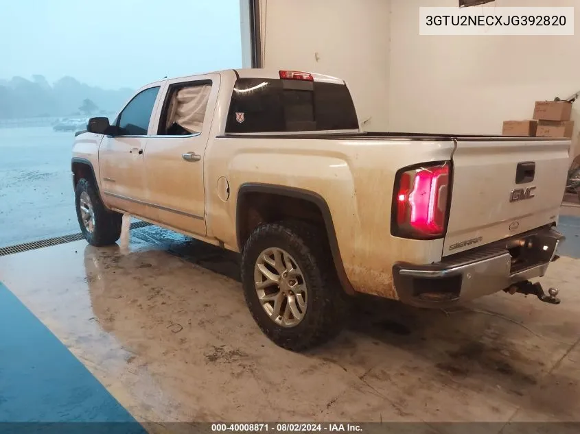 3GTU2NECXJG392820 2018 GMC Sierra 1500 Slt