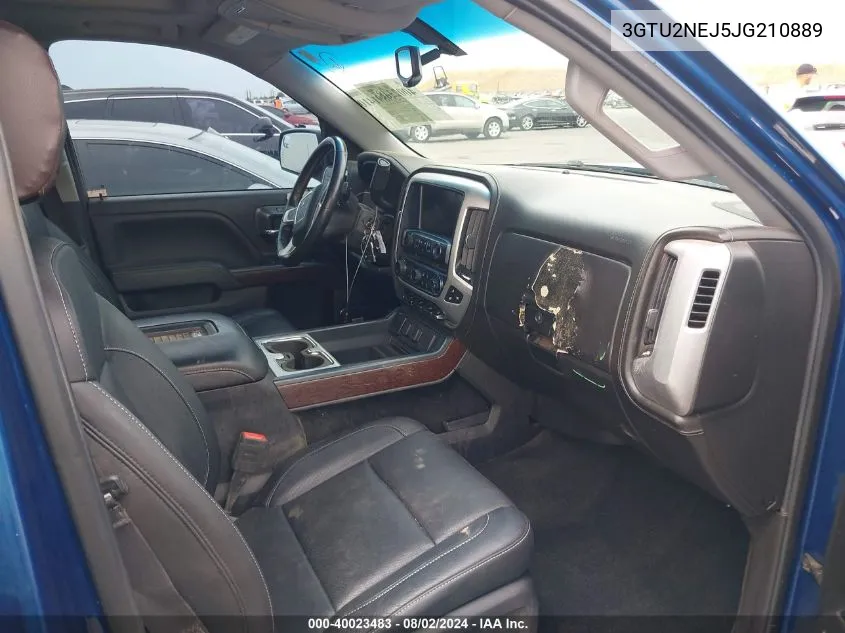 3GTU2NEJ5JG210889 2018 GMC Sierra 1500 Slt