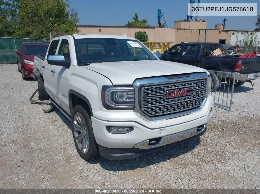 3GTU2PEJ1JG576618 2018 GMC Sierra 1500 Denali